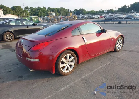 2004 Nissan 350Z Touring z USA, uszkodzony, nr VIN JN1AZ34E94T060058